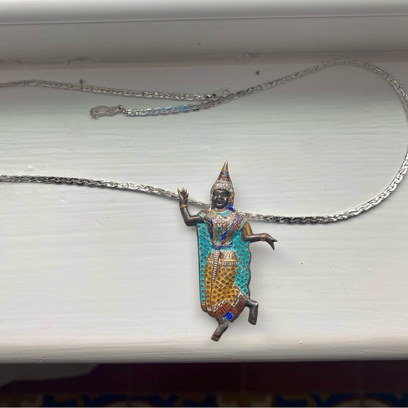 Sterling figure pendant - Picture 8 of 11